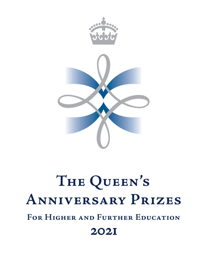 The Queen's Anniversary Prize Logo