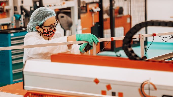 Sarah-Jane printing solar modules